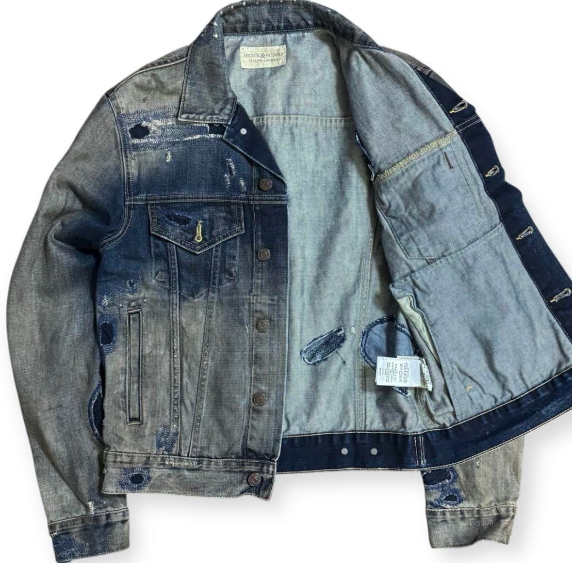 雰囲気抜群 DENIM&SUPPLY RALPH LAUREN ハードクラッシュ加工 3rd