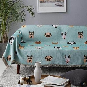 Couch cover  -dogs-　　r-int-42