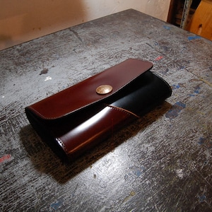 Long wallet 03 bicolor cordovan - バイカラーコードバン長財布03 -　