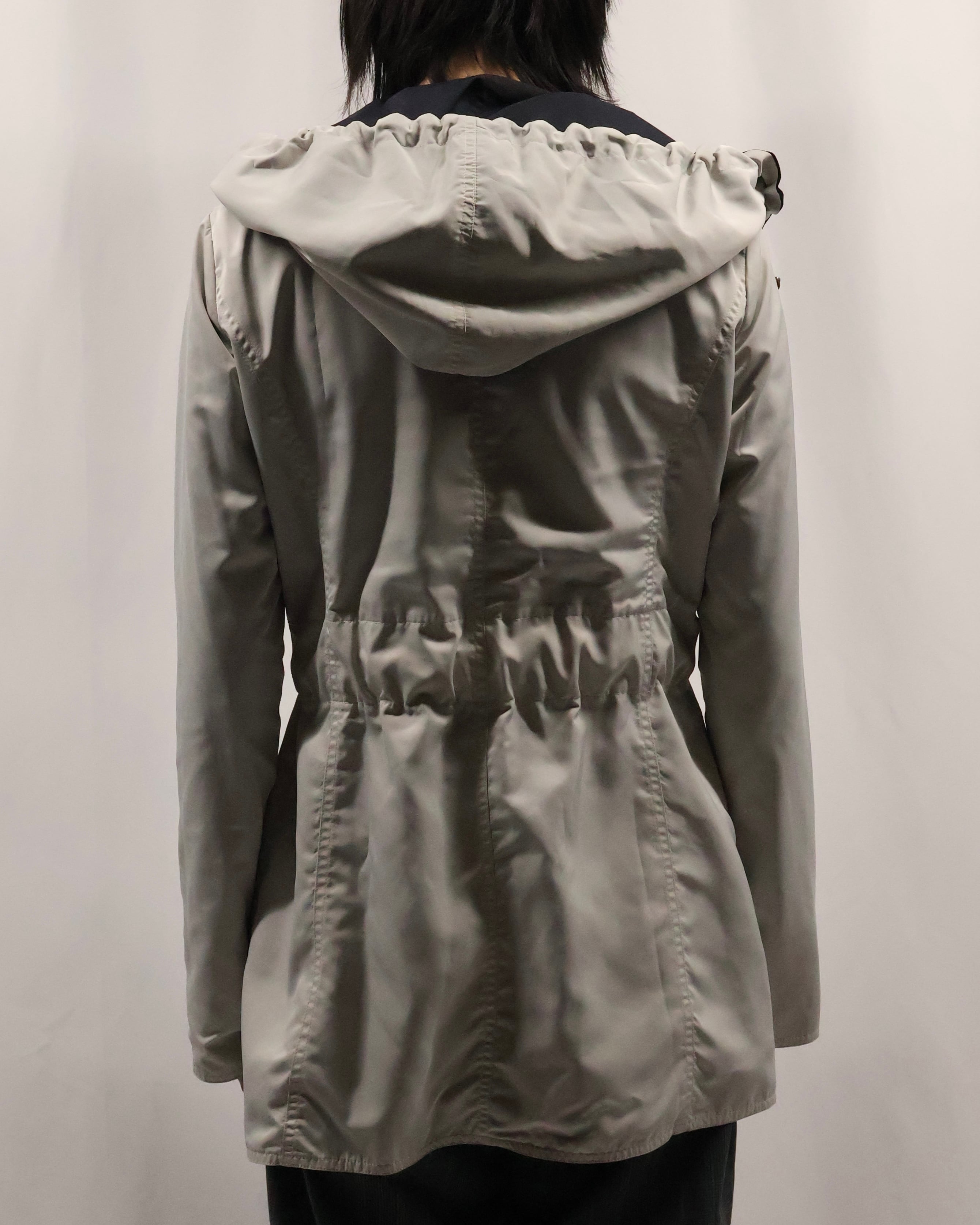 ARMANI COLLEZIONI】nylon reversible hooded jacket | blendmarket