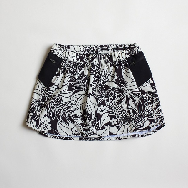 ranor（ラナー）LEAF SKIRT  -Be×BLK　レディースランニングスカート