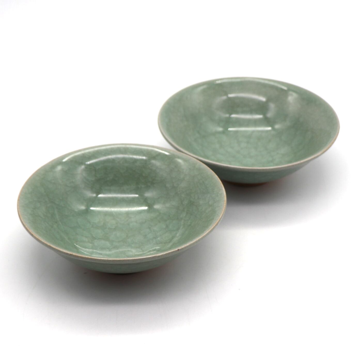 青磁菓子鉢・盛鉢・和食器・No.210329-29・梱包サイズ60 | PAY ID