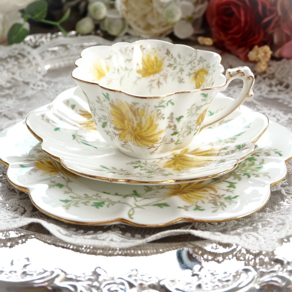 イギリスヴィンテージ食器 リッチモンドティーカップトリオ カップ