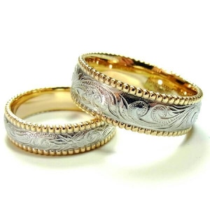 Hawaiian jewelry conbi coulor ring (grss516)