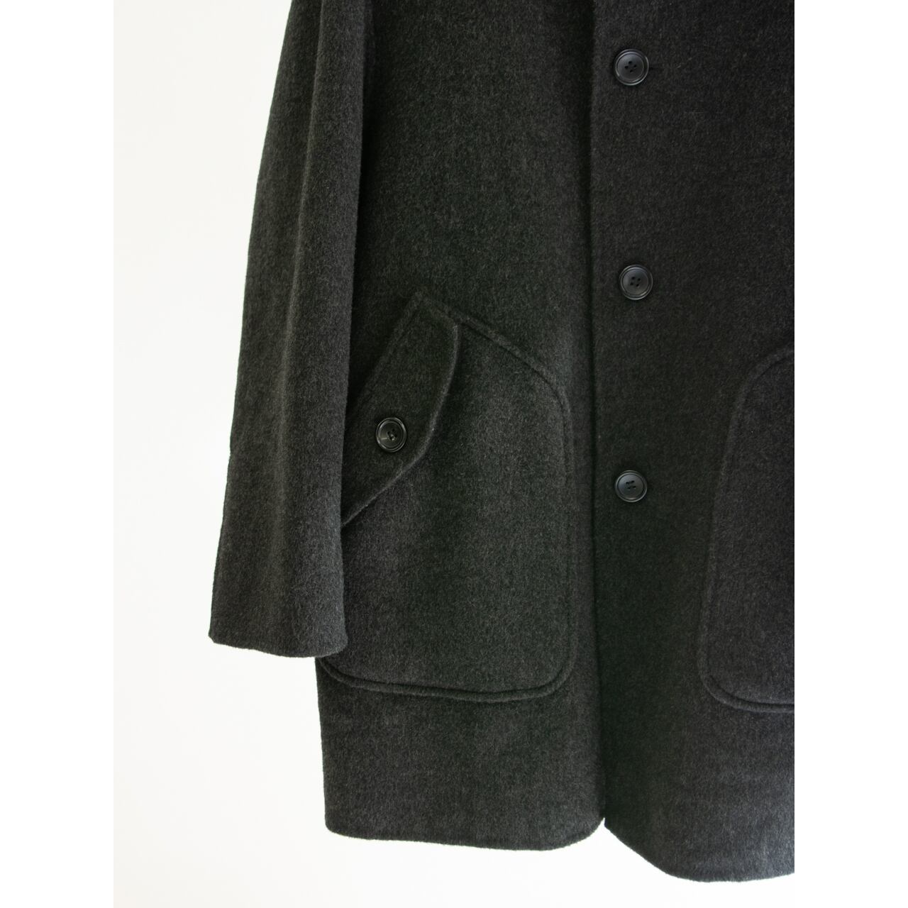 【DESCA.GGERI】Made in Italy 100% Cashmere Reversible Coat（イタリア製 リバーシブルカシミヤコート）