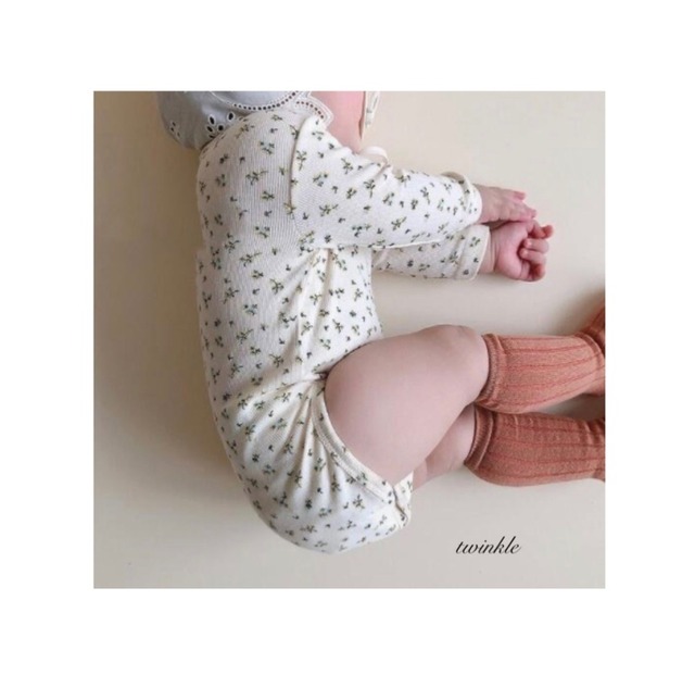 即納　レースブラウスつきロンパース