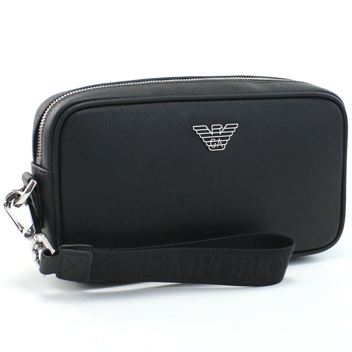 □新品□未使用□ EMPORIO ARMANI エンポリオアルマーニ レザー 二 