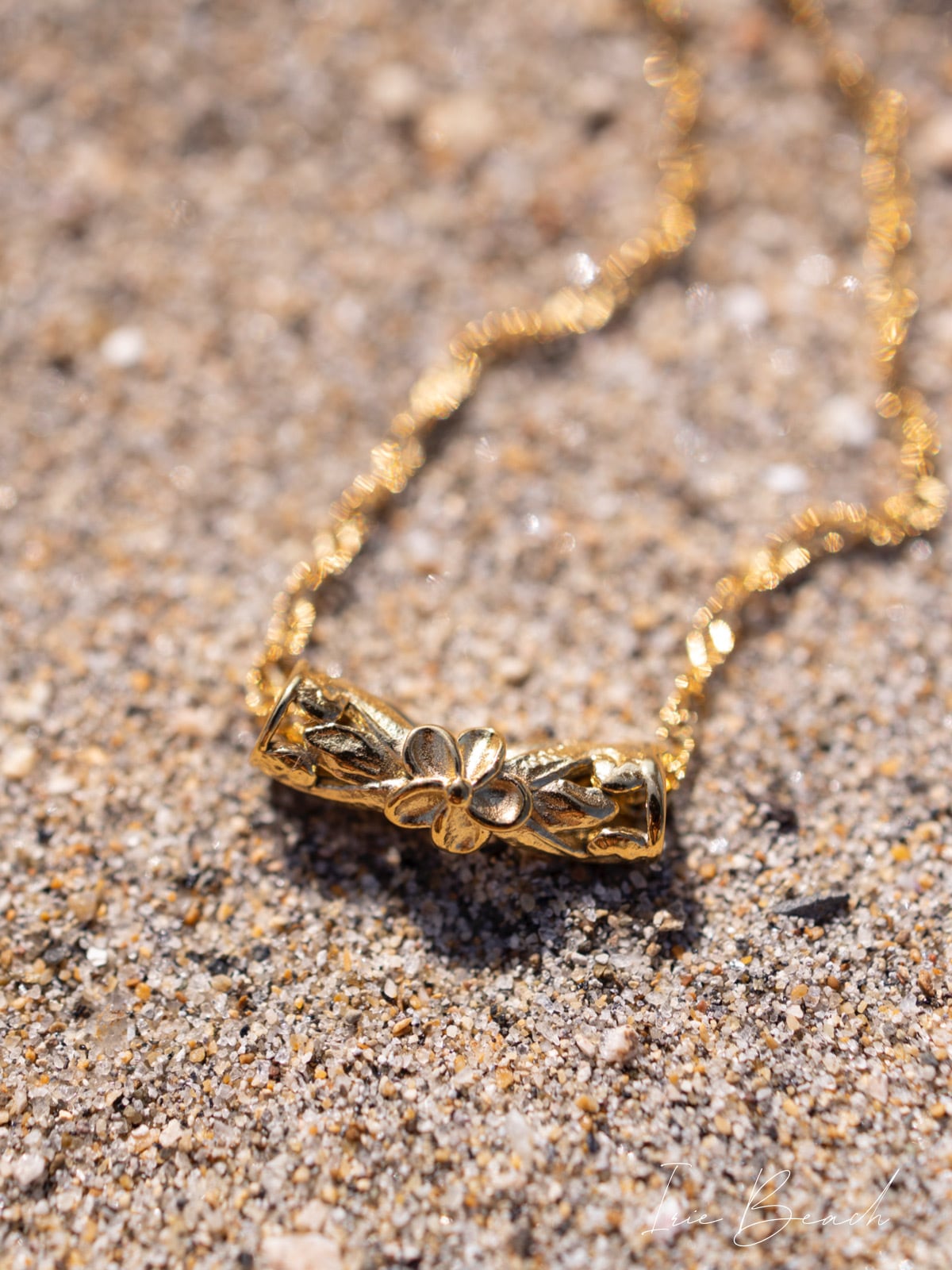 iriebeach Plumeria tube necklace 【公式通販】