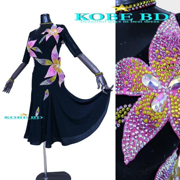 社交ダンスラテンドレス オーダードレス【商品番AI-91207】チャチャ サンバ ジャイブ