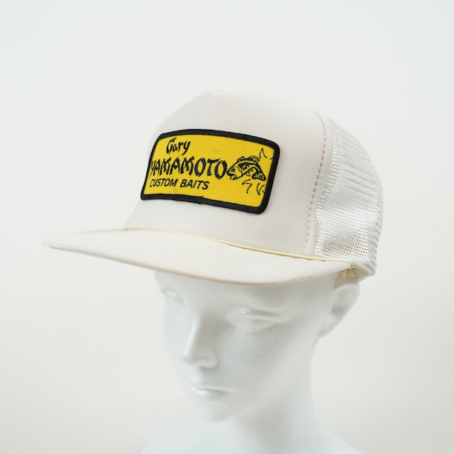 Dead Stock / 90's〜 Gary Yamamoto Custom Baits Mesh Cap / White