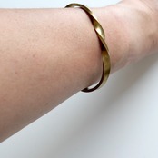 竹俣勇壱  真鍮バングル　ねじり　［2104280000021］