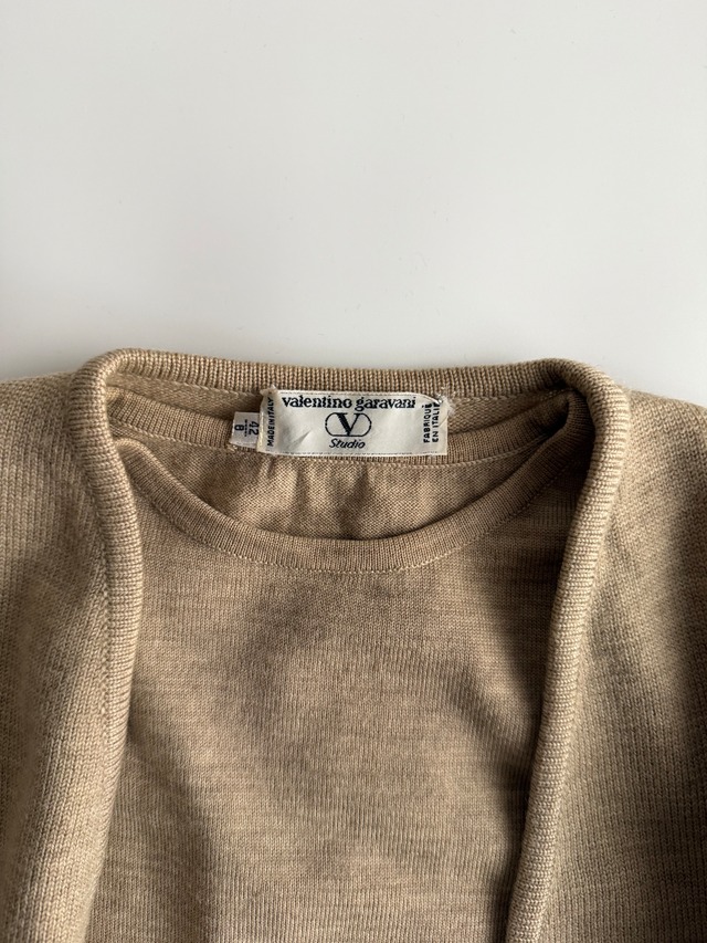 1996 VALENTINO GARAVANI RIBBON CARDIGAN