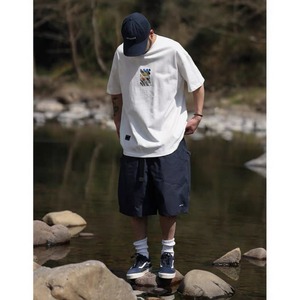 Graphic Print crew neck t-shirt 0537