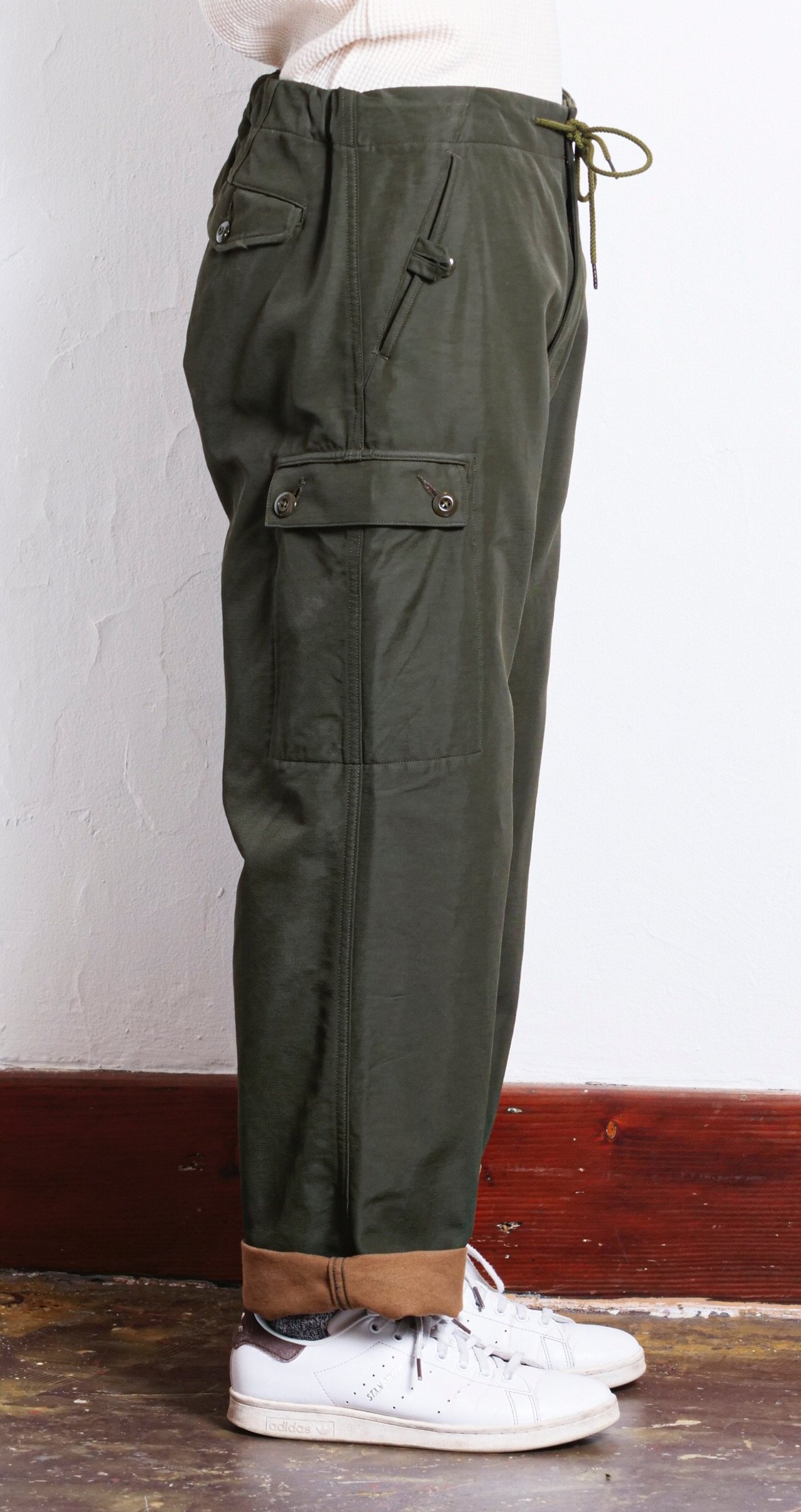 Highbank(ハイバンク）・134M-357W・Army Green C/#48