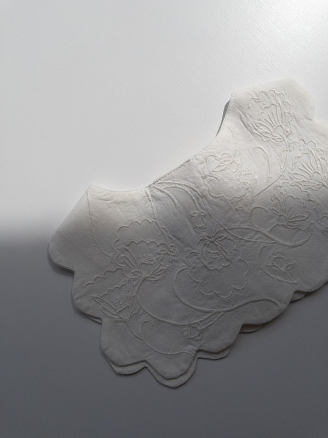 《即納》Little Cotton Clothes / Embroidered Scalloped Collar