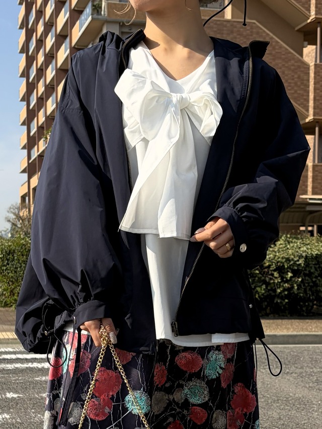 【9286KT】タフタドルマンギャザーマウンテンパーカー (9105-61013)