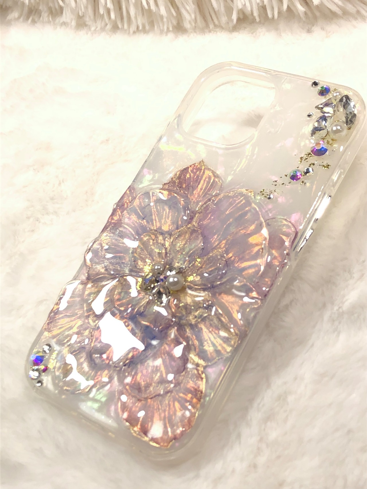 ☀️昼の部☀️【iPhoneケース】20奏フラワー【プルルンテクスチャー】