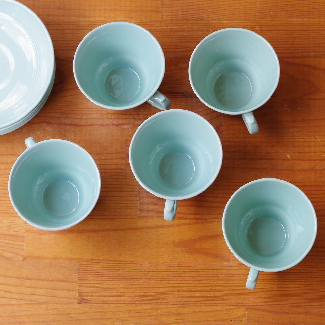 WOOD'S WARE Beryl 食器セット プレート カップ＆ソーサー ウッド＆サンズ ベリル コーヒーカップ&ソーサー エメラルドグリーン