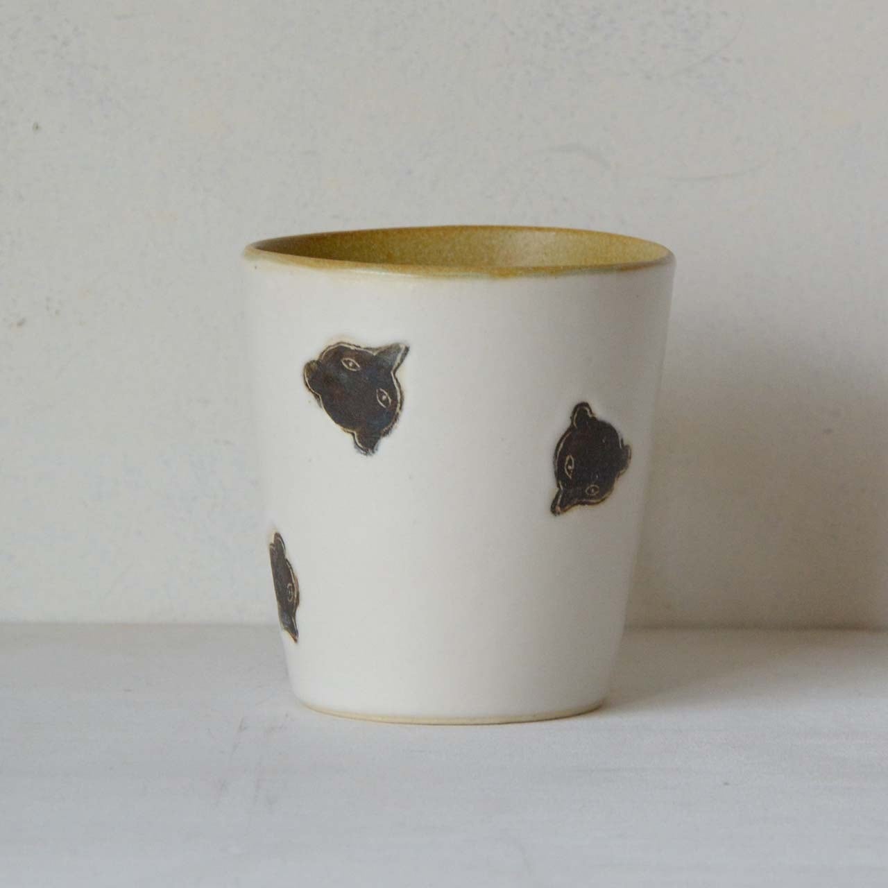 長﨑絢 マグカップ 熊顔（24-018-B） | MIGO LABO