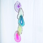 Clear Rainbow 19 - アゲートヒーリングチャイム / Agate Sun Catcher Wind Chime 656