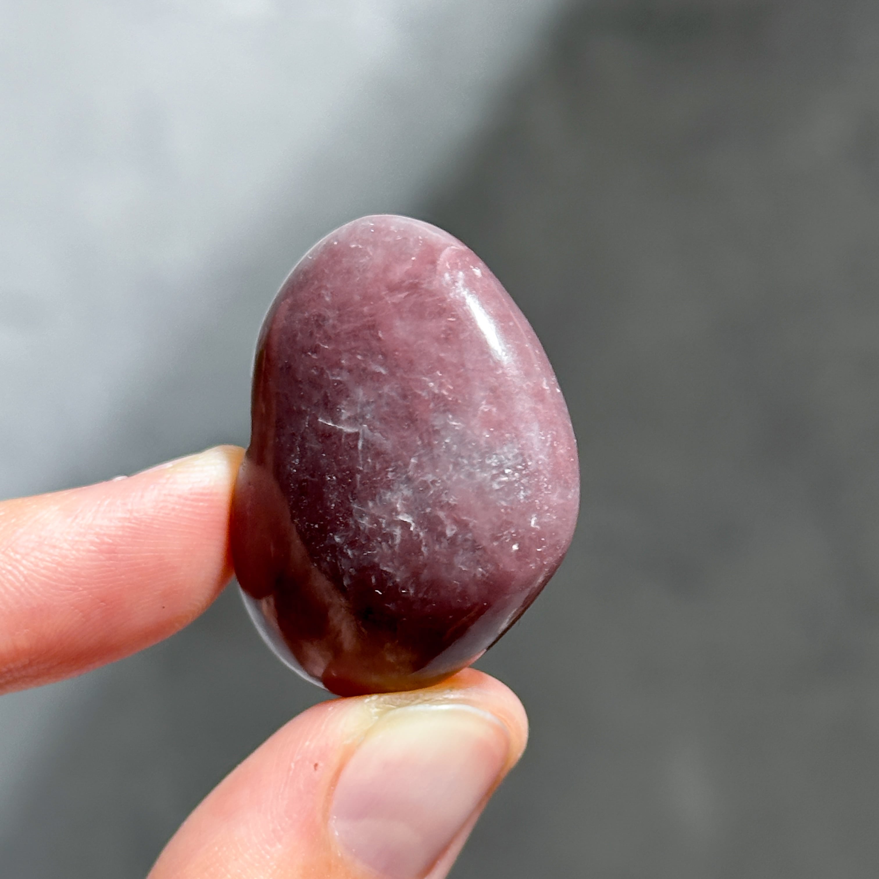 ピンクレピドライト ハート 11 ♡ Pink Lepidolite ♡天然石・鉱物