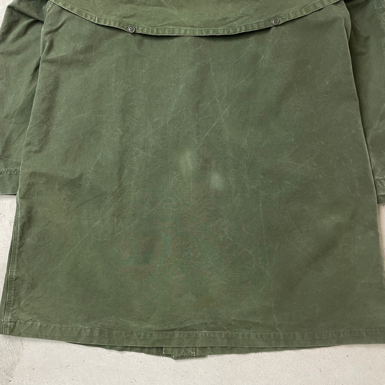 50〜60年代 フランス軍 フロックコート レインコート メンズL相当 古着