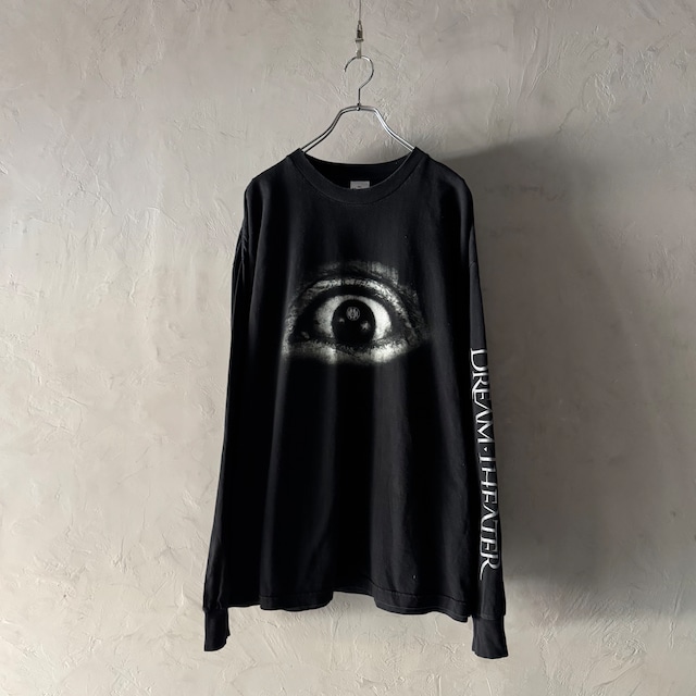 -Dream Theater- 00's world tour print l/s T-shirt