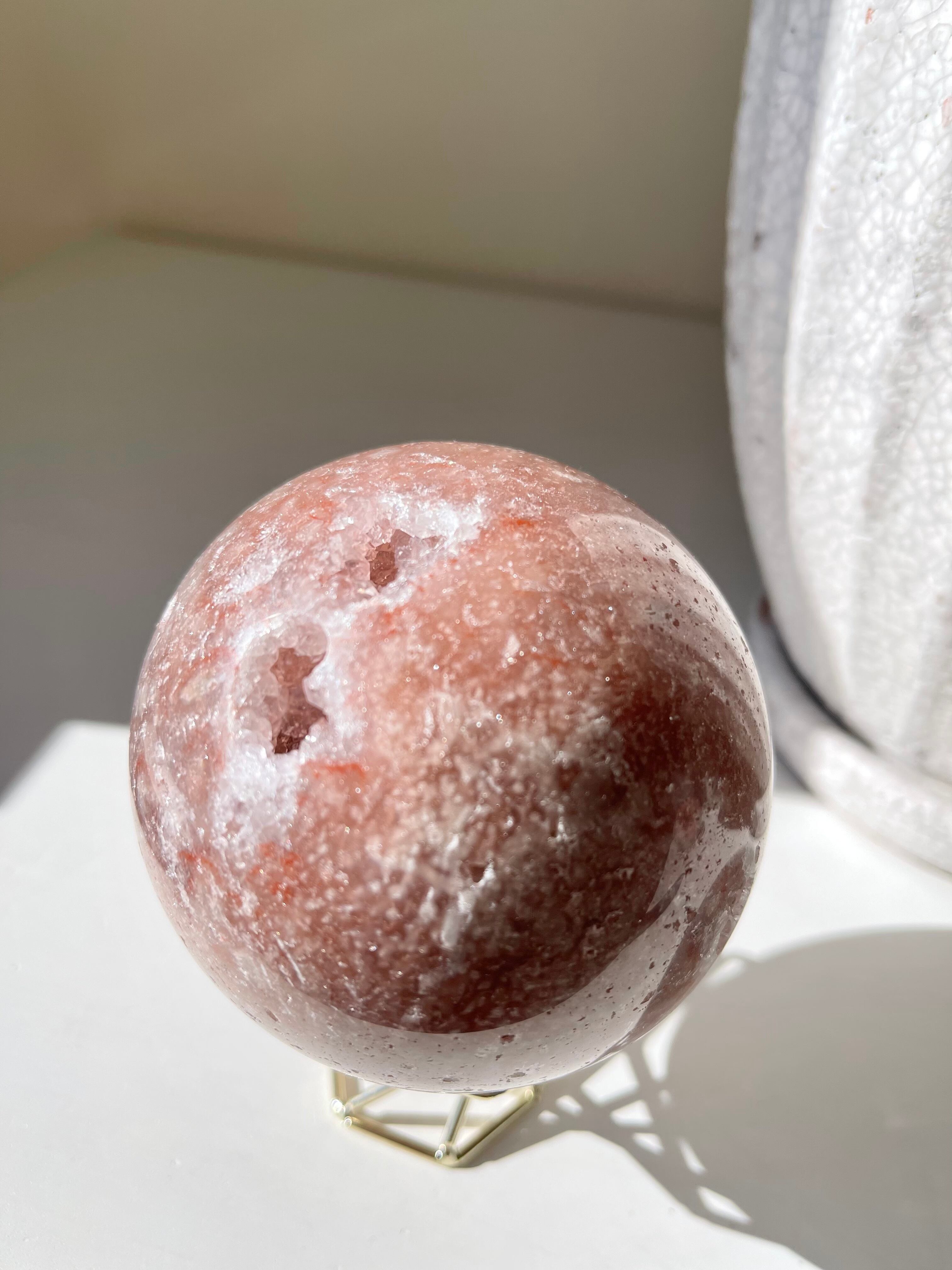 Pink amethyst sphere / ピンクアメジストスフィア 8cm