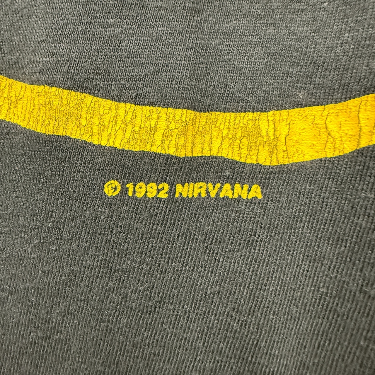 【NIRVANA】ニルヴァーナ SMILE スマイル ユーロ Vintage Tシャツ