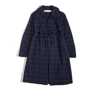 marni  check   coat