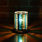 モザイク ランプ シリンダー  Ｓ  ネイティブブルー  20Ｗ