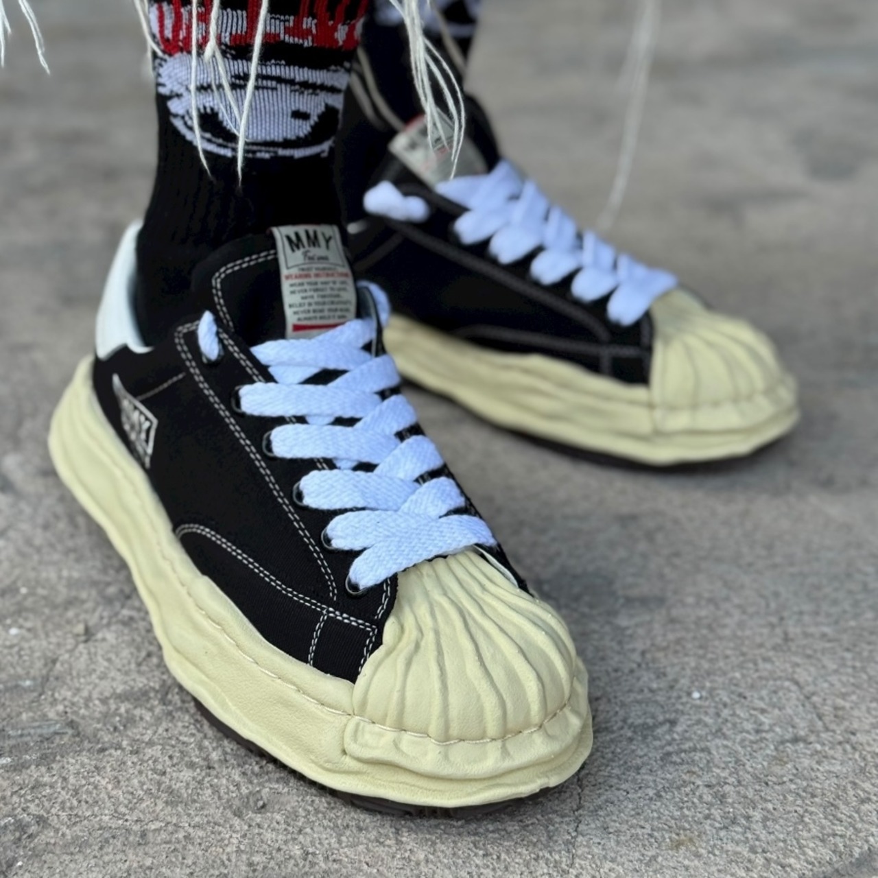 【Maison MIHARA YASUHIRO】BLAKEY/ original sole canvas Low-Top Sneaker - 12