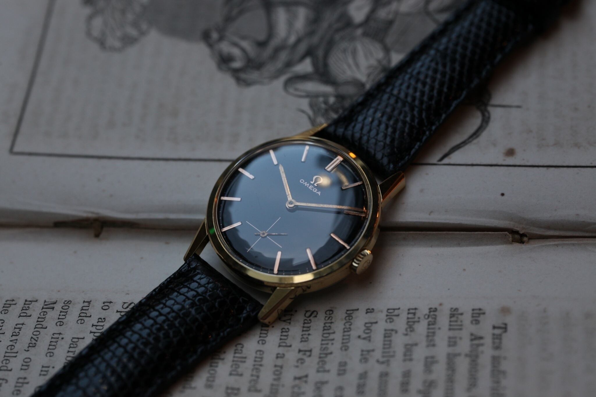 美品 60s OMEGA 30ミリキャリバー アンティーク ヴィンテージ 腕時計