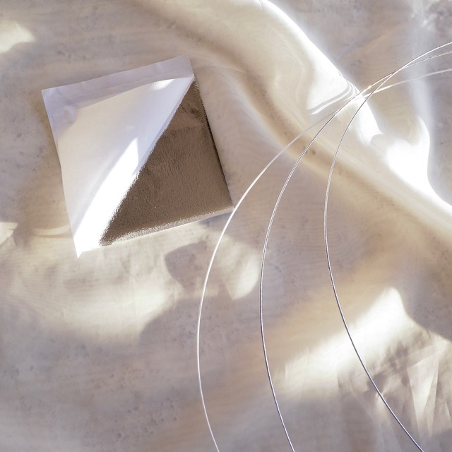 水引（3本）と銀箔シート（１枚）セット《シルバー》