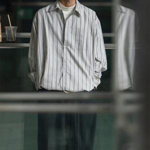 ストライプルーズシャツ　973