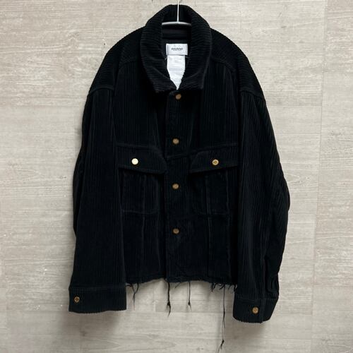 ダブレット　コーデュロイ　カットオフ　ジャケット　doublet