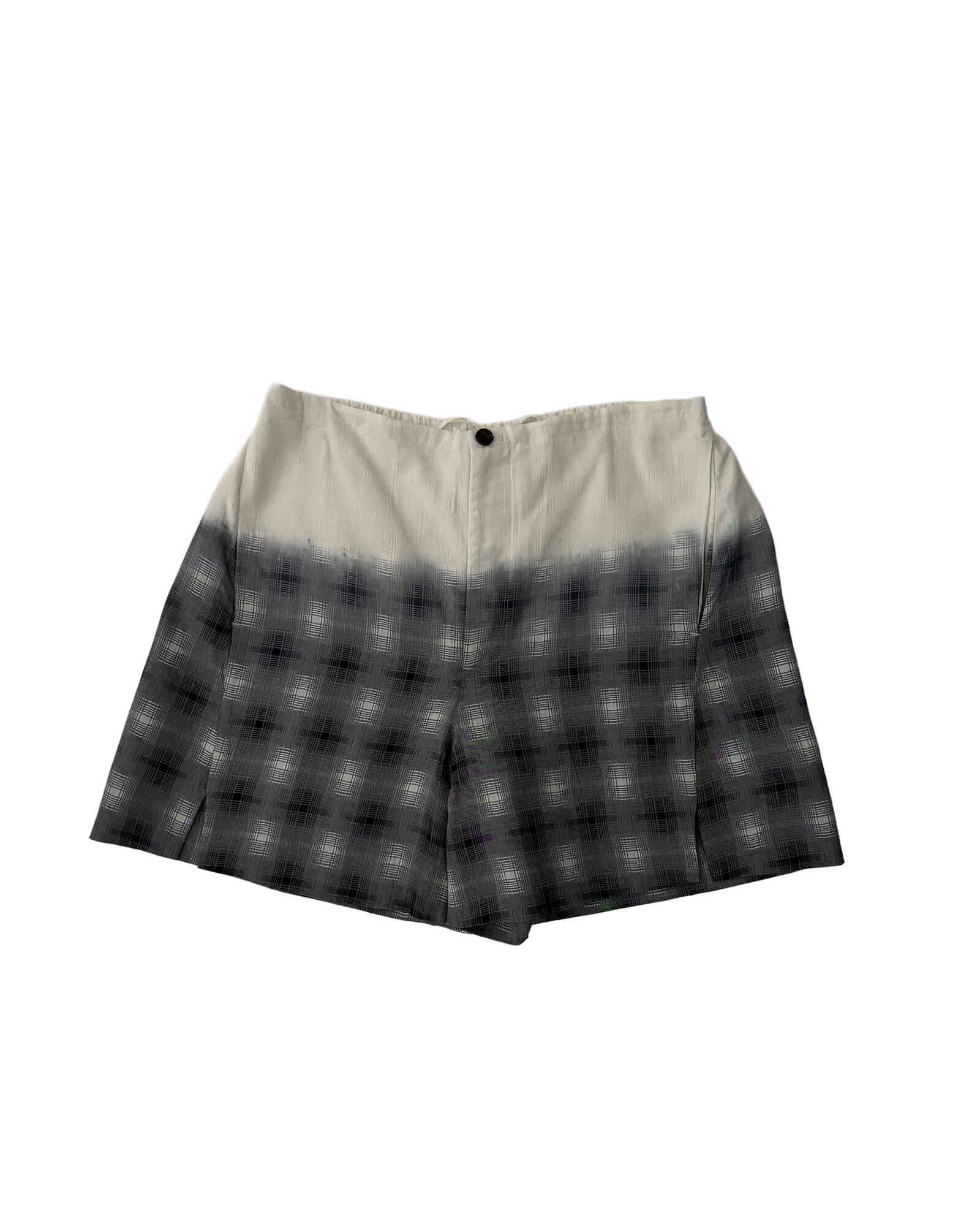 【 BELPER 】27SS PRE ODER "FADED SHADOW PLAID SHORT PANTS"(デポジット30%表記)
