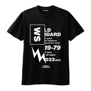 WORLD STANDARD/クルーネックプリントTシャツ/WSHT-035