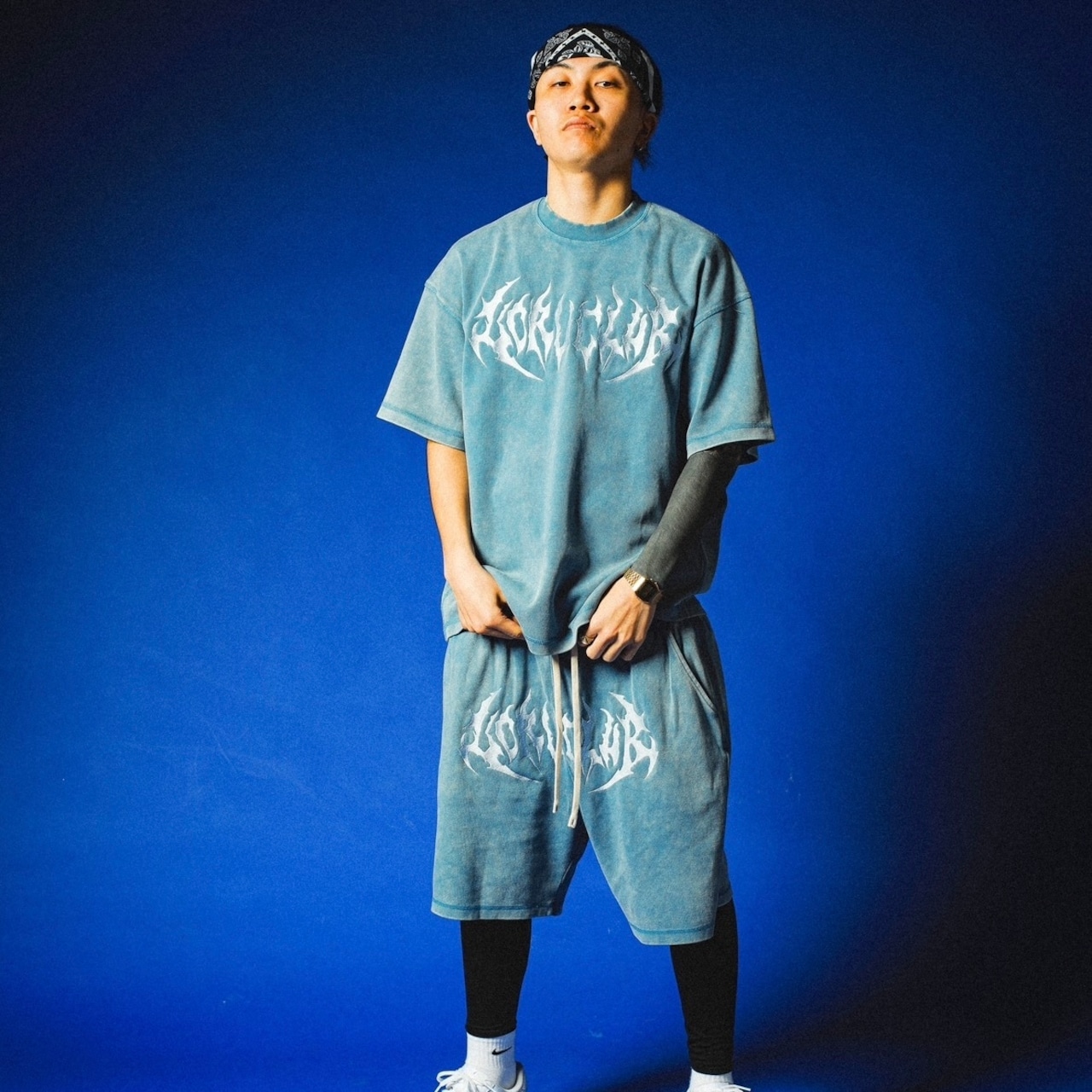 SPARKED LOGO PIGMENT TEE