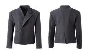 FRKM SCD 25 AW ヘリンボーンストライプジャケット