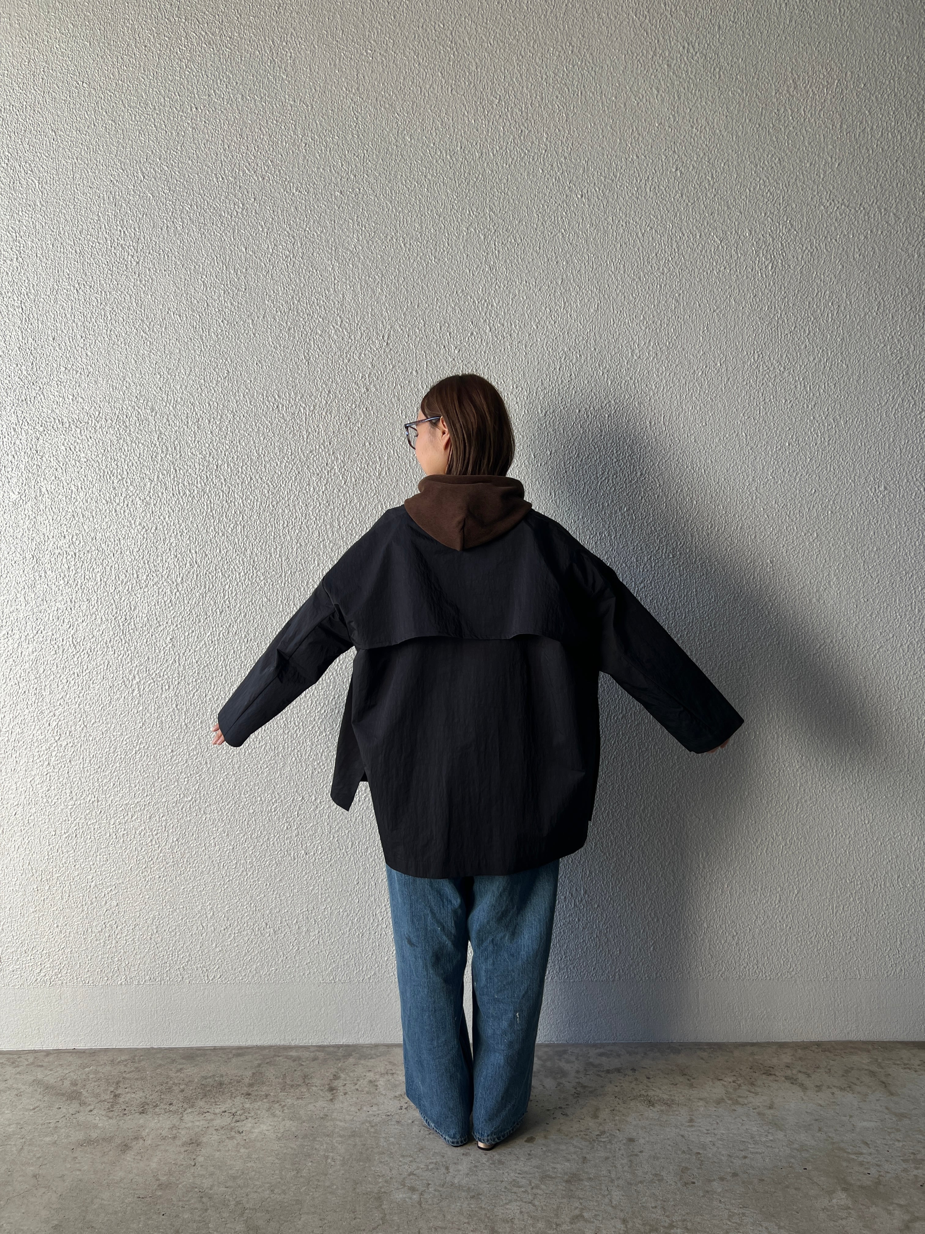 【LEMELANGE】オーバーサイズショートトレンチ　8613901