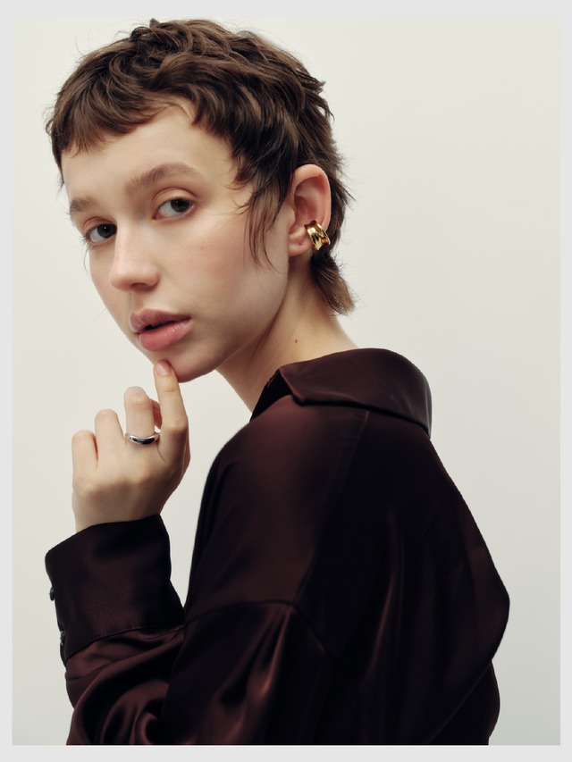 Ear cuff -Gold-