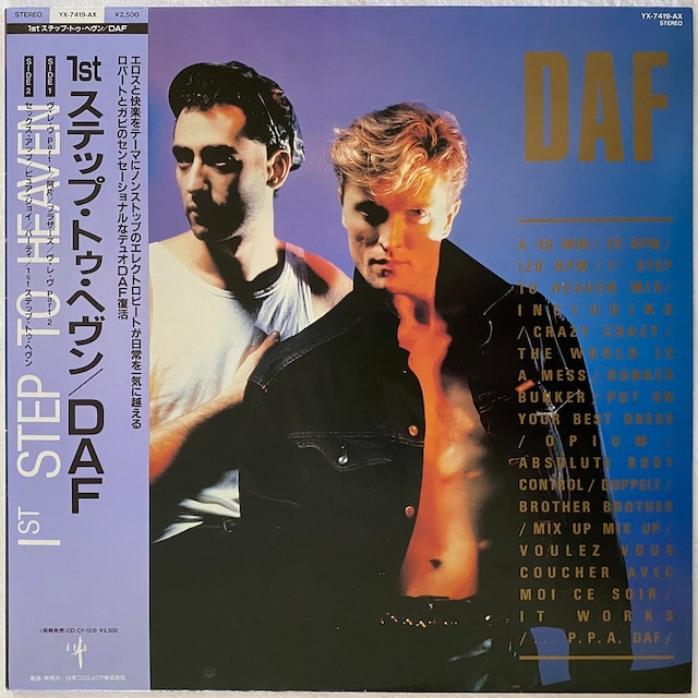 【LP】DAF – ファースト・ステップ・トゥ・ヘヴン