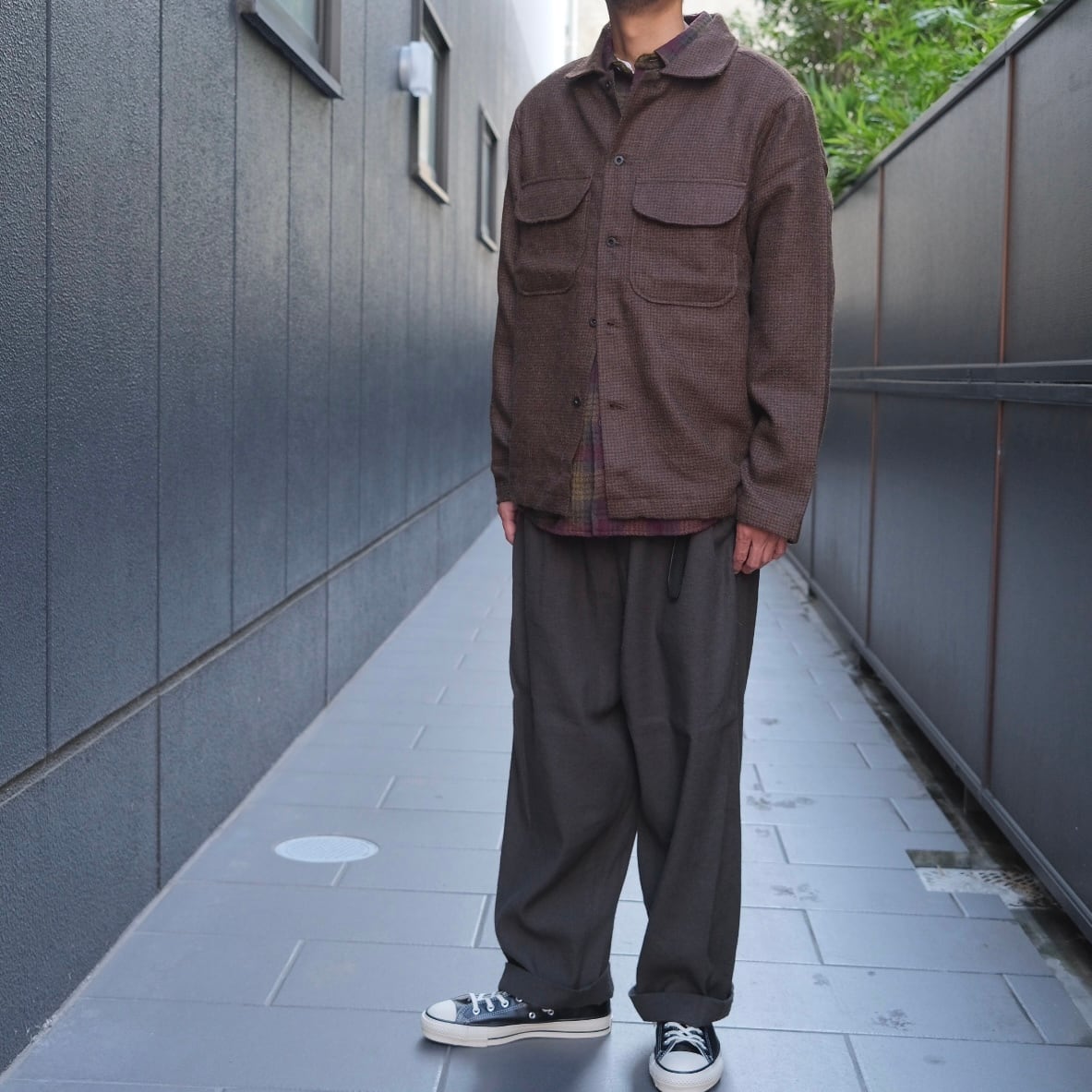 EVAN KINORI(エヴァン キノリ) / Field Shirts Alpaca