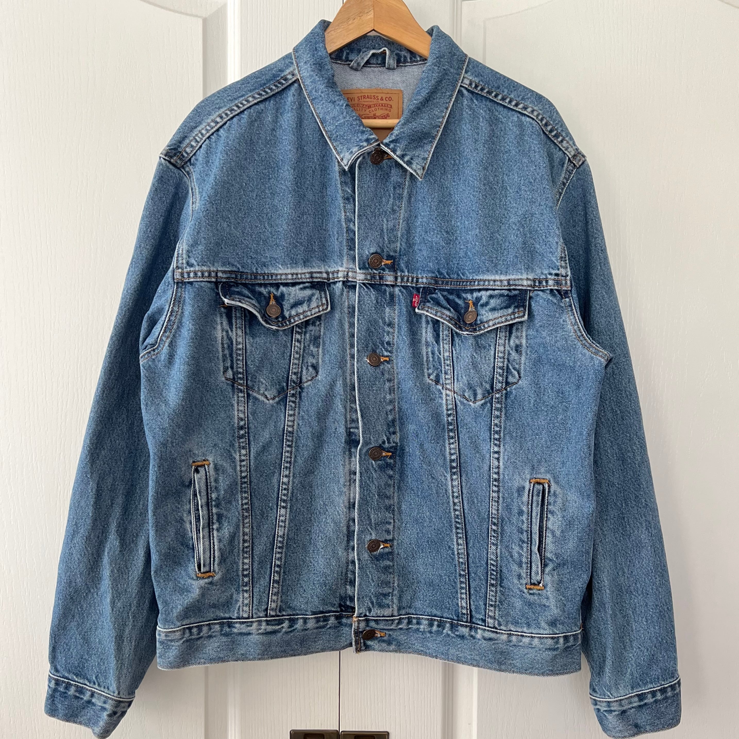 LYFT デニムジャケット　Lサイズ Back Emblem Denim Jacket - Blue – LÝFT