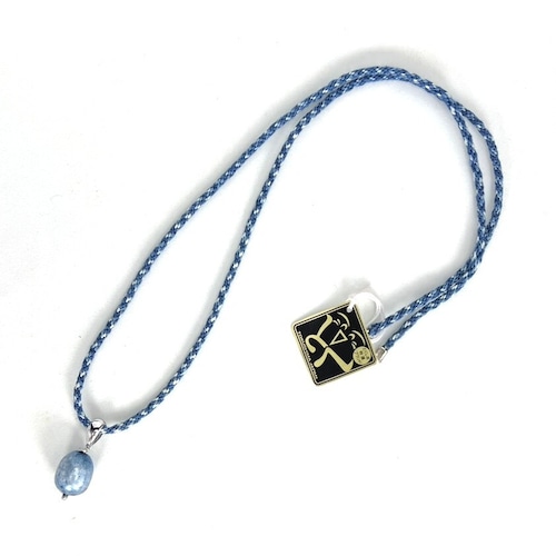 【NEW!】藍染 淡水 パール ネックレス jam45