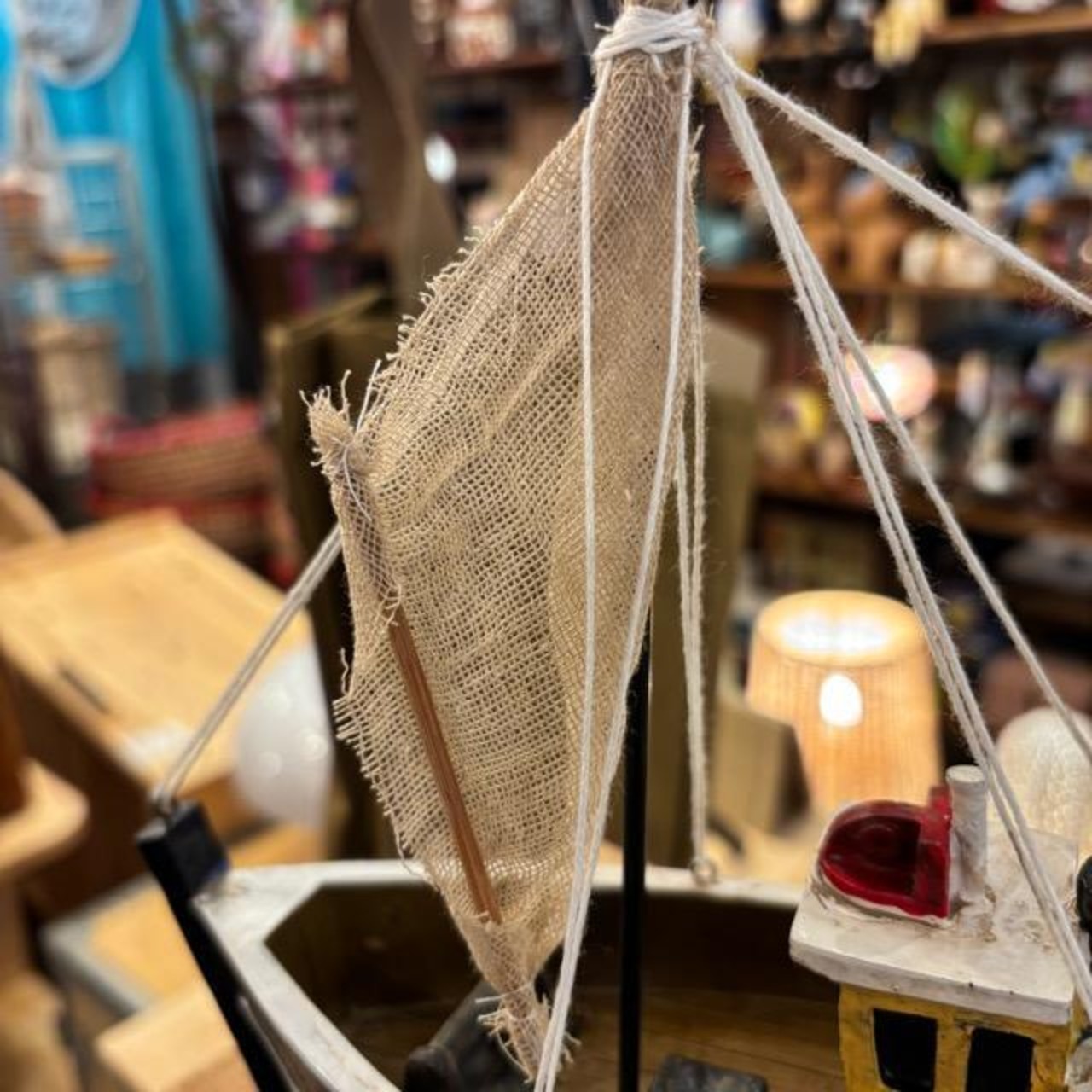 China Antique Design Boat Object 中国 アンティーク調 船のオブジェ 置物 インテリア雑貨 ギフト 飾り