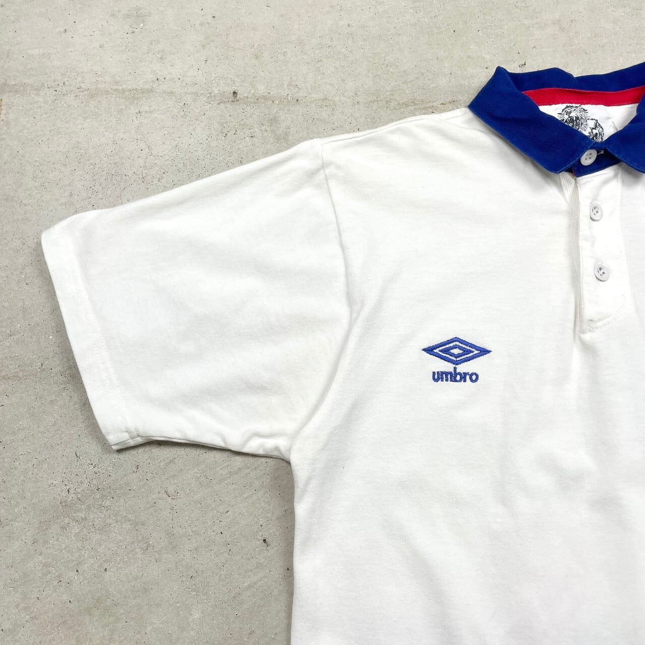 90年代 umbro アンブロ イングランド代表 ポロシャツ ラガーシャツ 