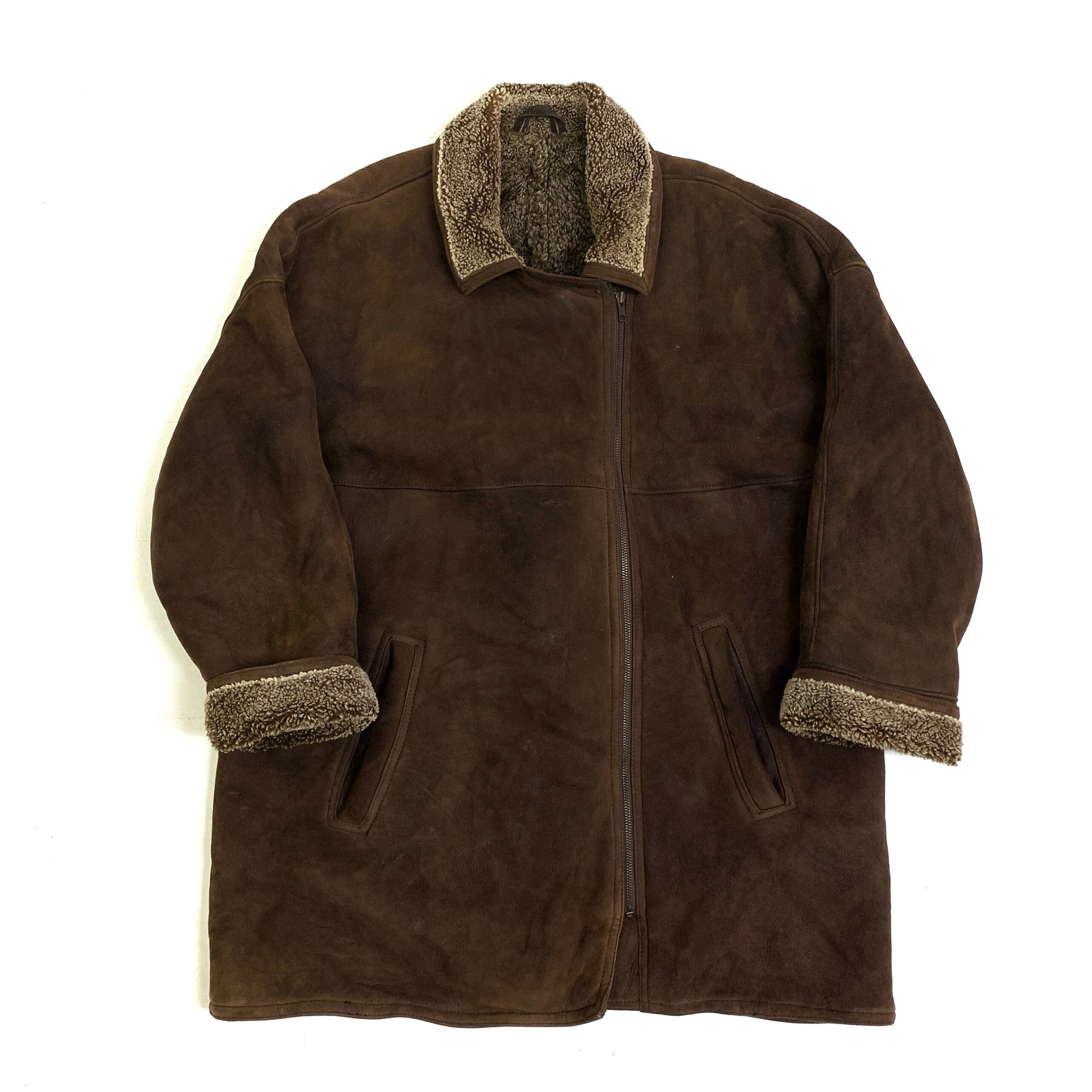 0321 / OTTO KERN mouton double riders coat ブラウン ムートン 0321 / OTTO KERN mouton double riders coat ブラウン ムートン