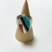 Vintage Zuni Signed R&GT Multi Stone Mosaic Inlay Ring